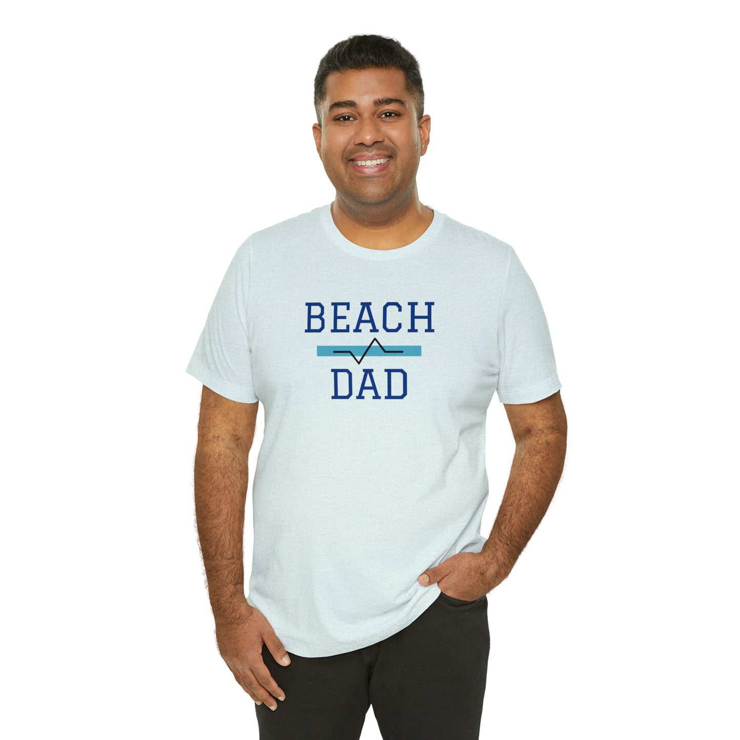 Beach Dad Badge T-Shirt