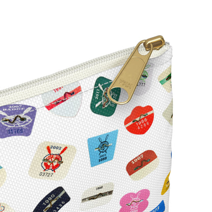 Beach Badge Accessory Bag - Scattered Pattern