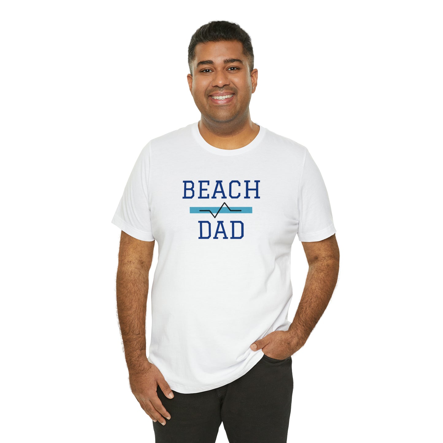 Beach Dad Badge T-Shirt