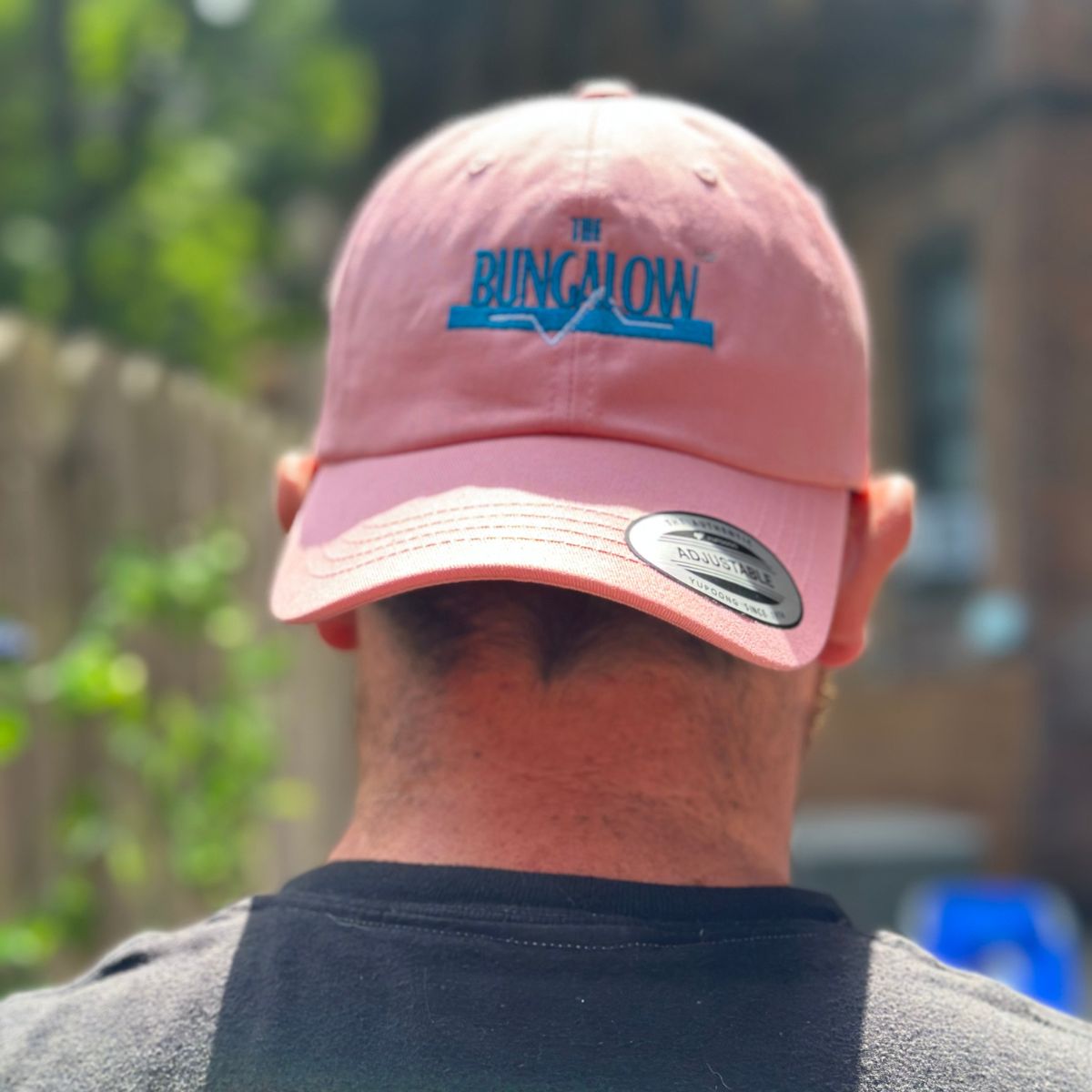 Bungalow Badge Hat (Blue Embroidery)