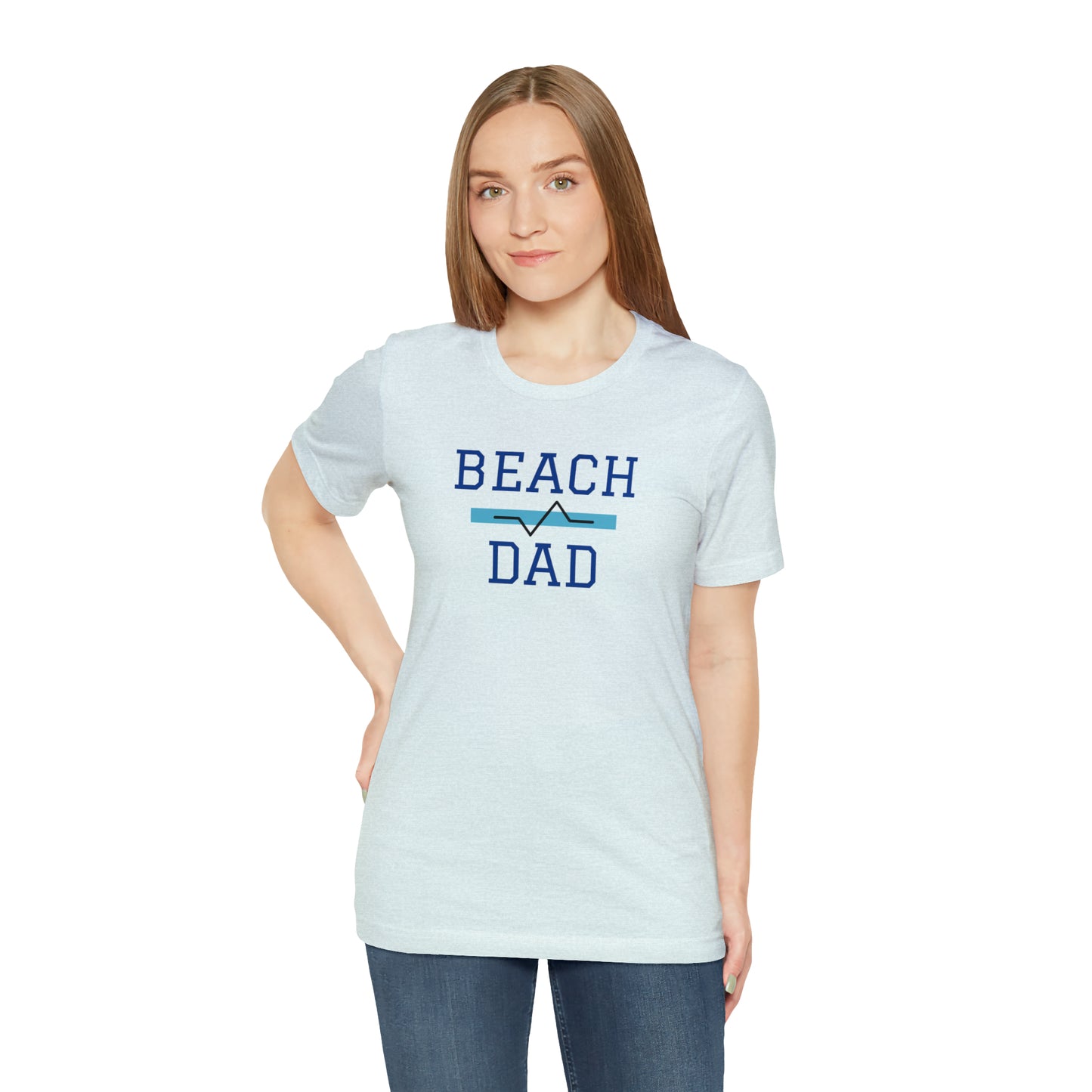 Beach Dad Badge T-Shirt