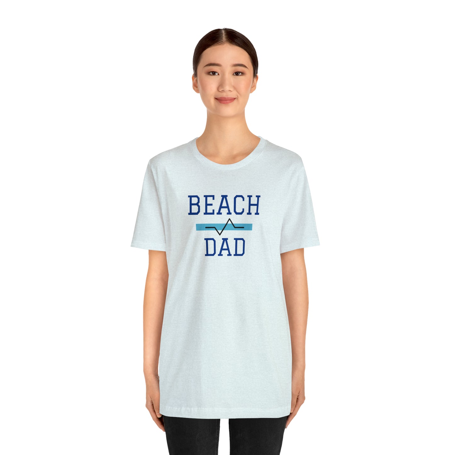 Beach Dad Badge T-Shirt