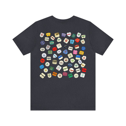 Beach Dad Badge T-Shirt