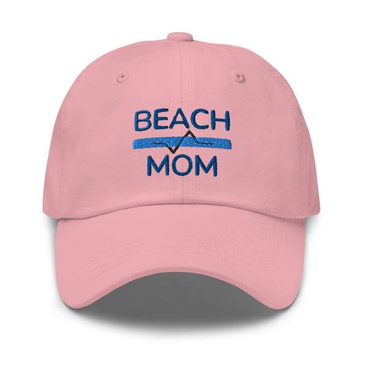 pink beach mom hat