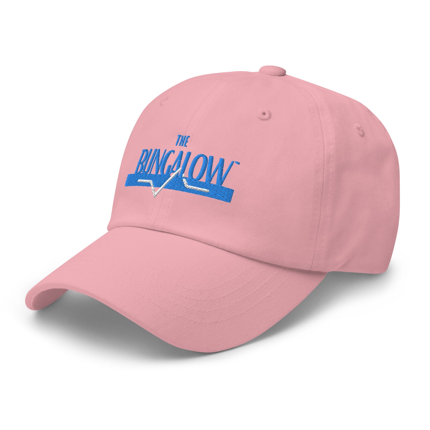 Bungalow Badge Hat (Blue Embroidery)