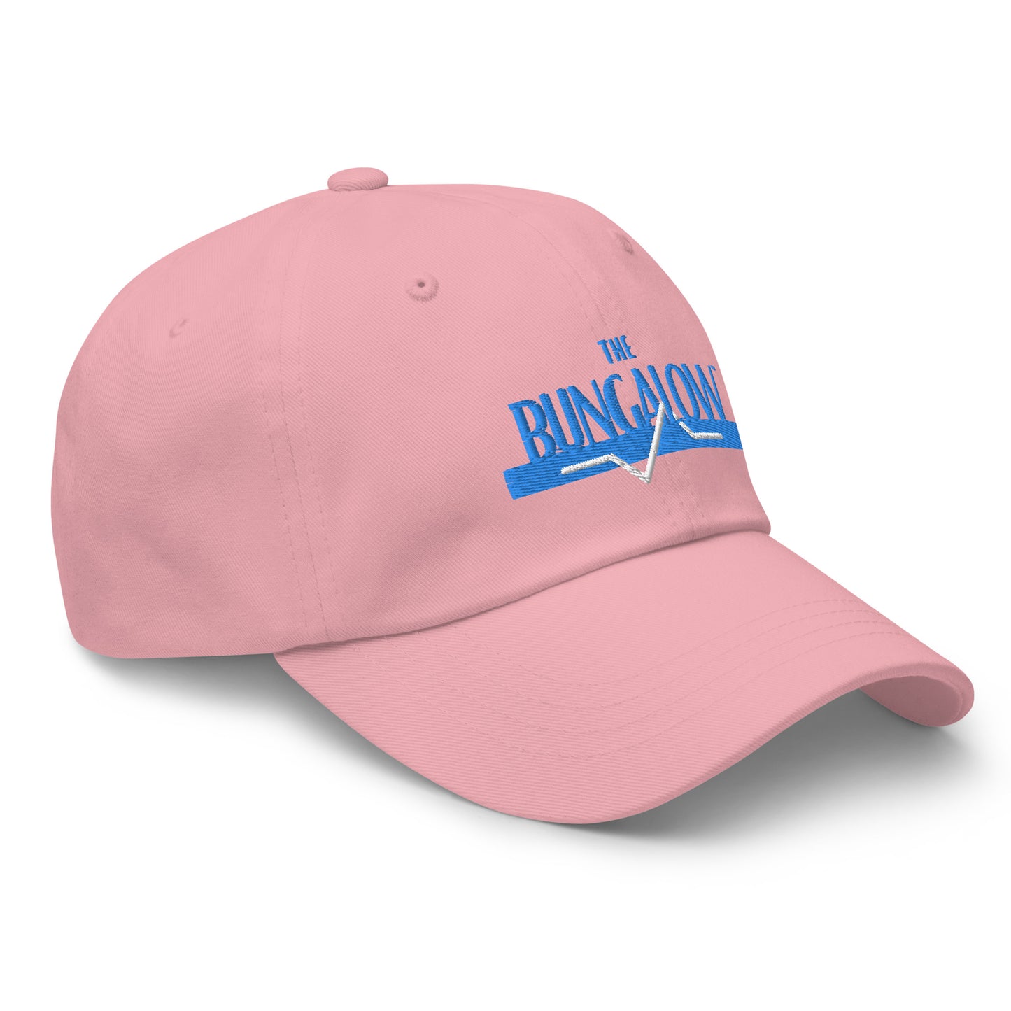 Bungalow Badge Hat (Blue Embroidery)